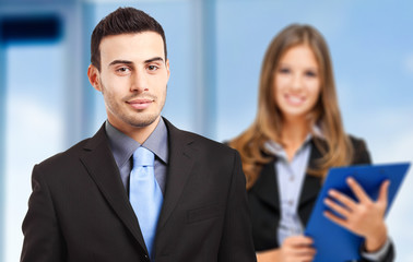 Fototapeta premium Business partners