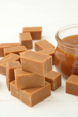 dessert caramel