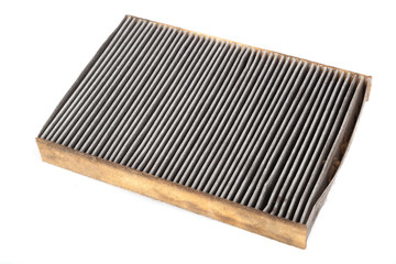 Old and dirty car filter - air filter