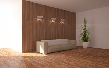 modern 3d interior design