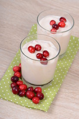 Joghurt mit Cranberries