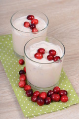 Joghurt mit Cranberries