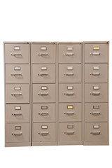 Set of Used File Cabinets