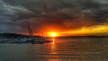 Joe Pool lake sunset 3