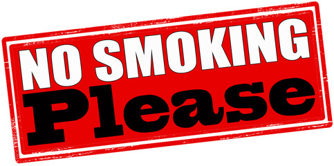 No smoking please