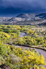 Naklejka premium Chama River Overlook