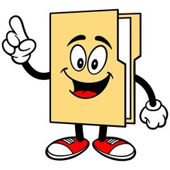 Folder Mascot Talking