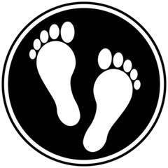 Foot Print Symbol