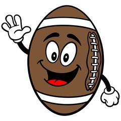 Football Mascot Waving