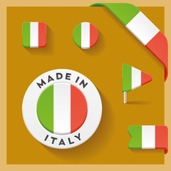Italy Made Symbol Collection