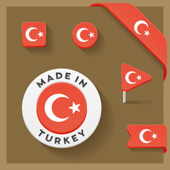 Turkey Made Symbol Collection