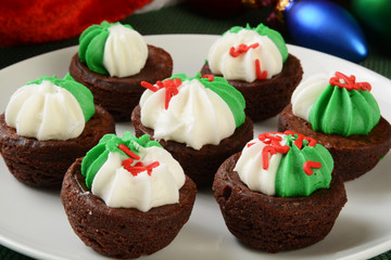 Christmas brownies