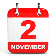 Calendar. 2 November.