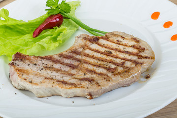 Grilled t-bone steak