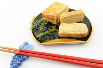 美味しそうなだし巻き卵