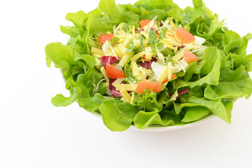 新鮮なサラダ