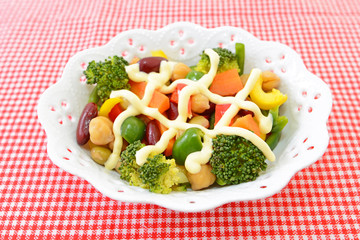 美味しそうなサラダ