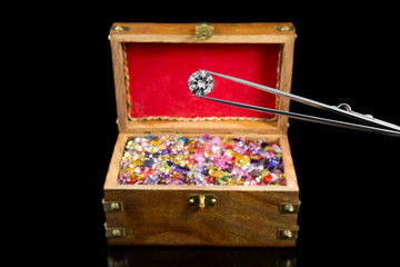 Magnificent Diamond & Treasure chest