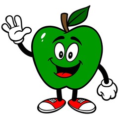 Green Apple Waving