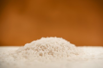 White rice background