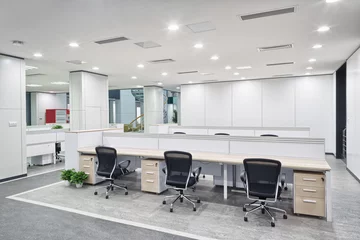 Foto op Plexiglas modern office interior © zhu difeng