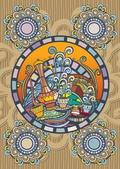Oriental Coffee menu cover