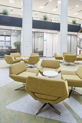modern office lobby hall interior