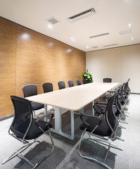 modern office meeting room interior