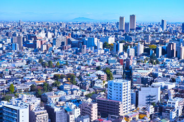 東京の住宅街の風景