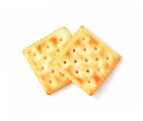 cracker isolated on white background
