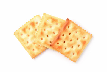 cracker isolated on white background