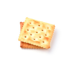 cracker isolated on white background