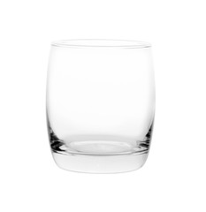 Empty glass. isolated on a white background