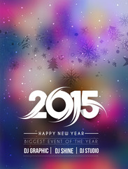 New Year Party Flyer & Poster Template Design