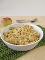 Apfel Crumble