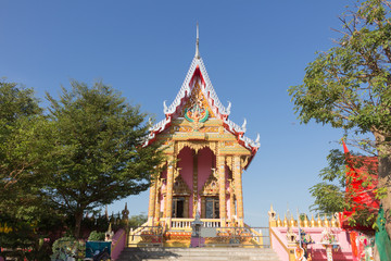 Fototapeta premium Temple at Wat Thawi Kara Anan, Khlong Luang, pathumthani