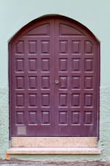 Historic wooden door