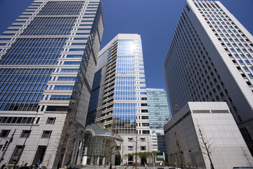 大手町のオフィスビル街