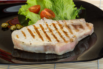 Grilled t-bone steak