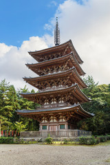 Goujonoto Pagoda at Daigoji Temple in Kyoto