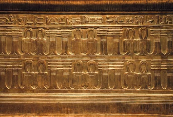 Photo sur Plexiglas Egypte Objects from the thomb of Tutankhamen