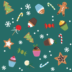 Candy New Year 2 (turquoise)