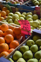 Frutta mele, pere, arancie