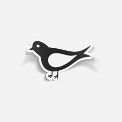 realistic design element: bird