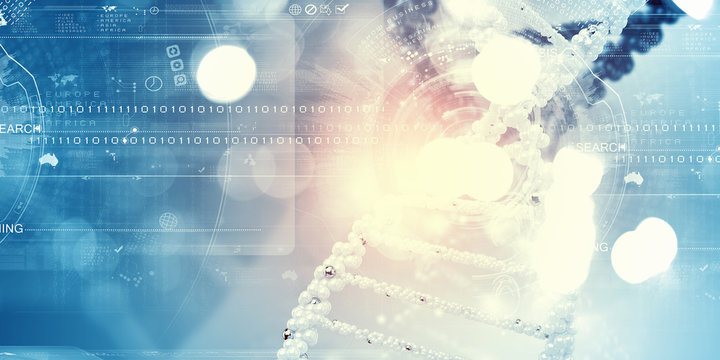 Molecule of DNA - Powered by Adobe