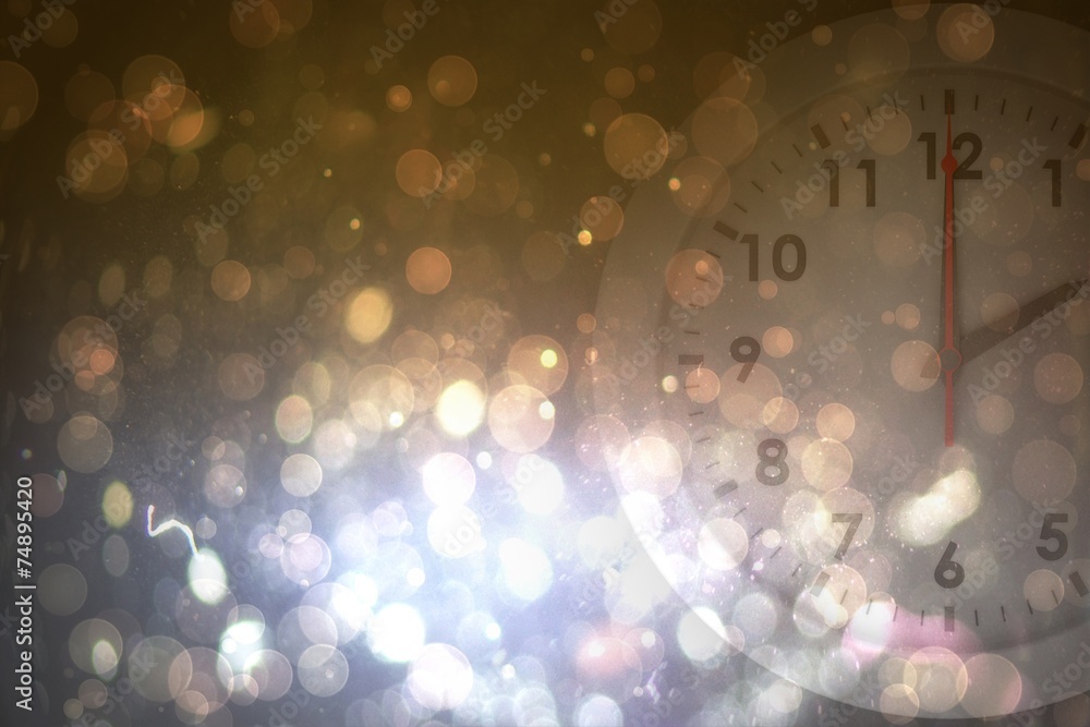 Poster Composite image of two o clock