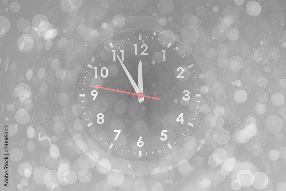 Poster Composite image of clock