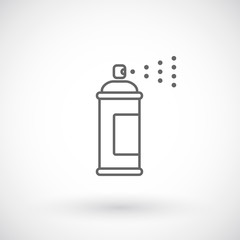 Spray paint outline icon - 74896263