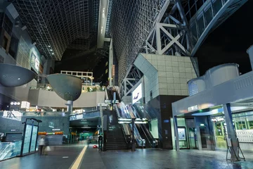 Fotobehang Kyoto Station © coward_lion