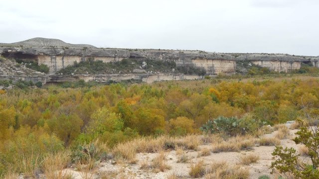 Rio Grande river landscape videop